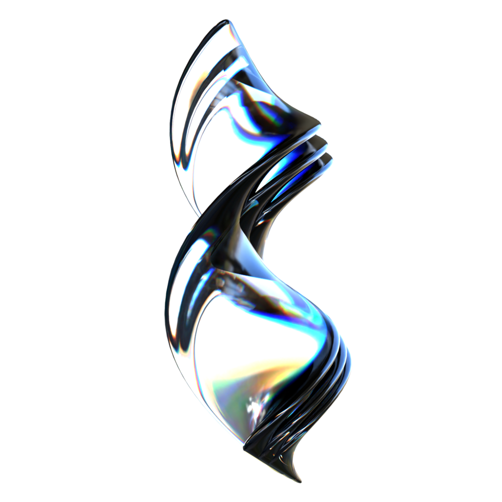 Abstract Shape 3D Illustration png