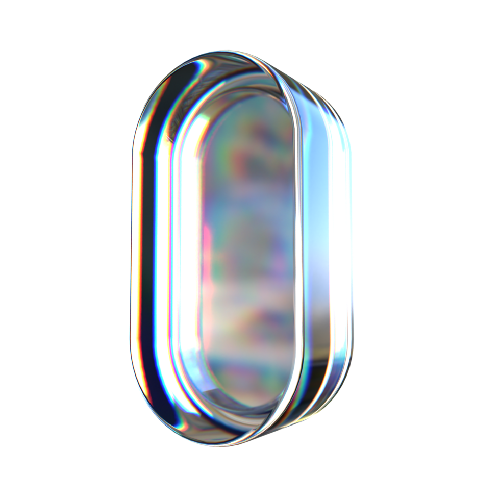 Abstract Shape 3D Illustration png