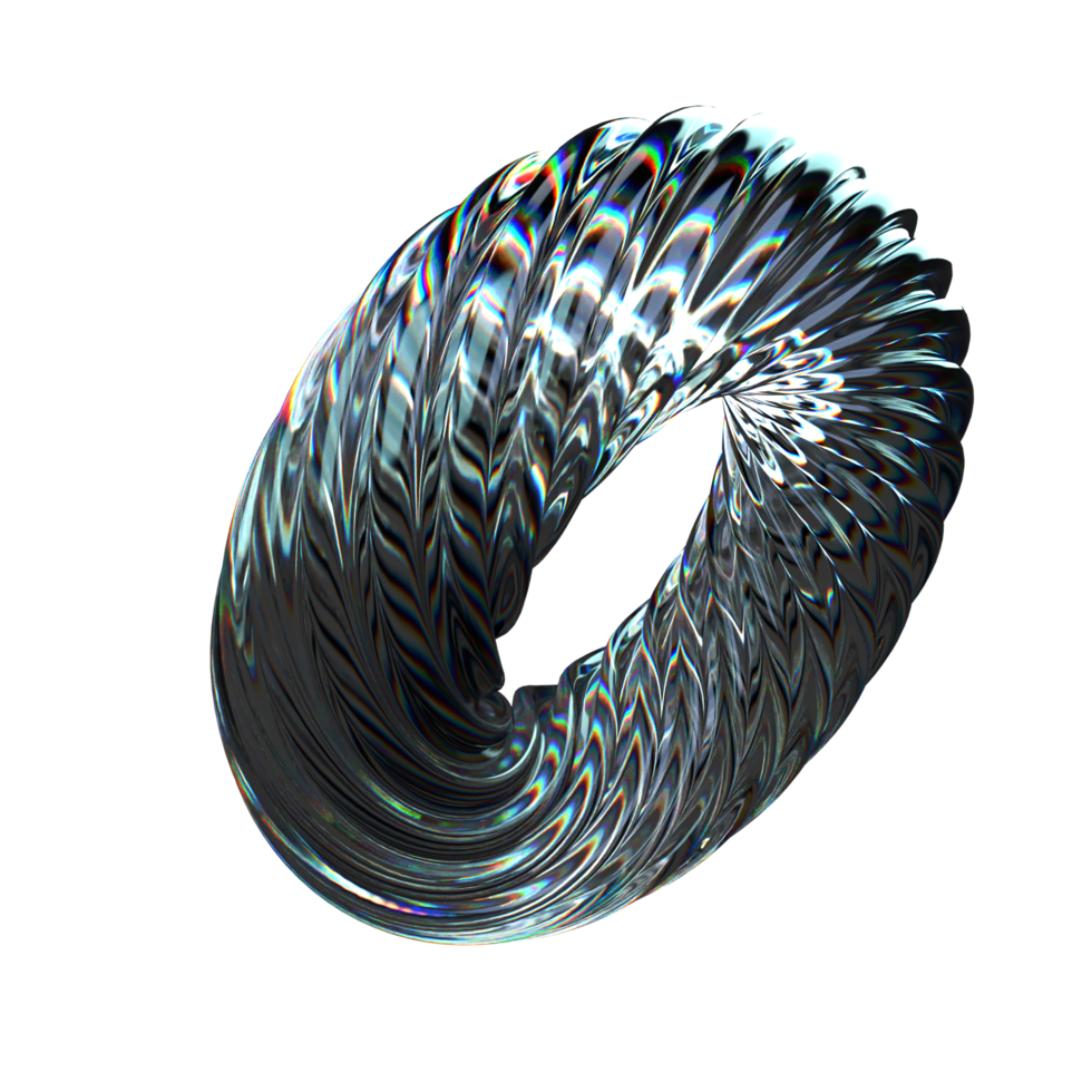 Abstract Shape 3D Illustration png