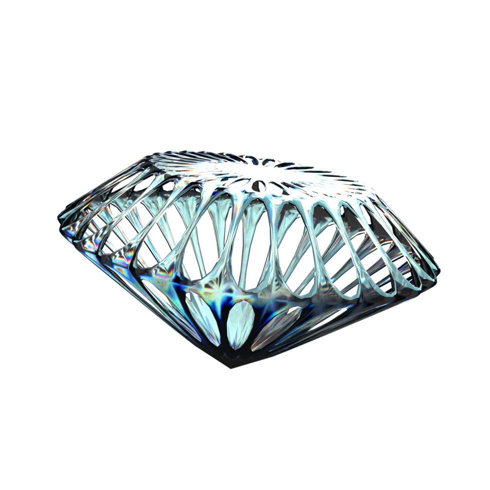 Abstract Shape 3D Illustration png