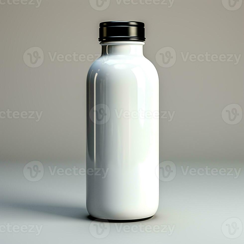 AI generated 3D model of drinking bottle photo