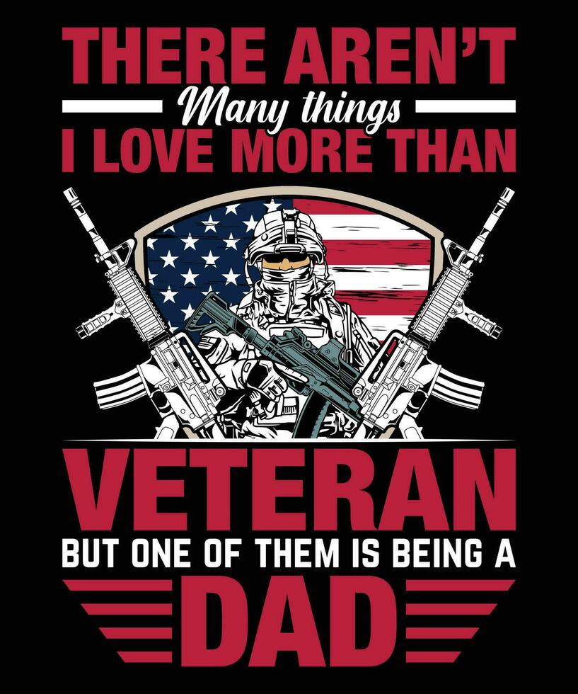 Veteran T Shirt Design Template vector