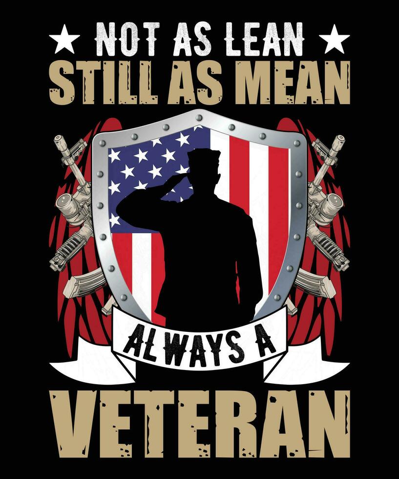 Veteran T Shirt Design Template vector