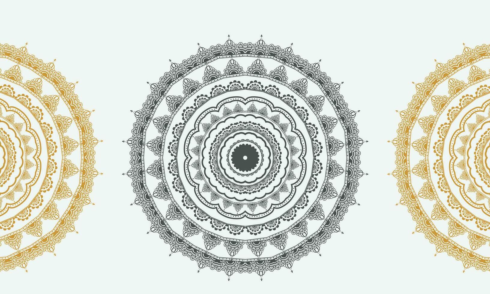 mandala diseño para colorante libros. decorativo redondo adornos mandala diseño para colorante página gratis vector