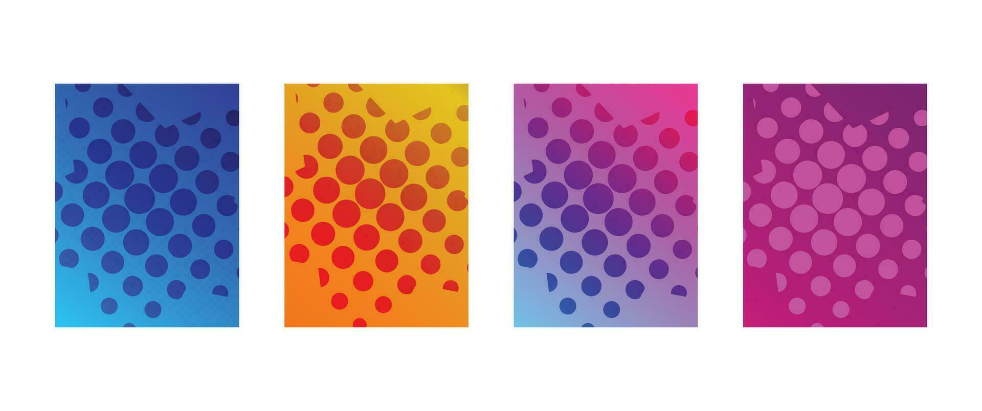 Abstract modern halftone geometric shape gradient graphic design background vector