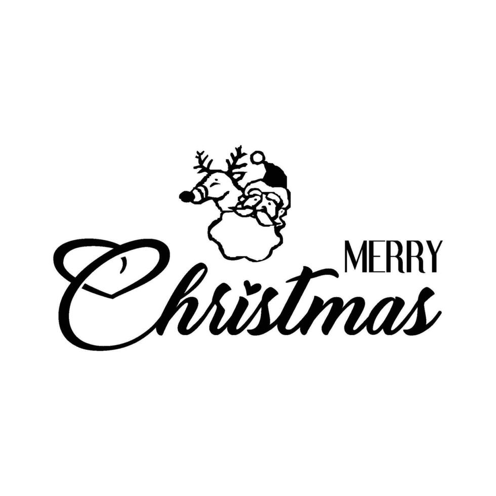 Christmas Quote design for print vector