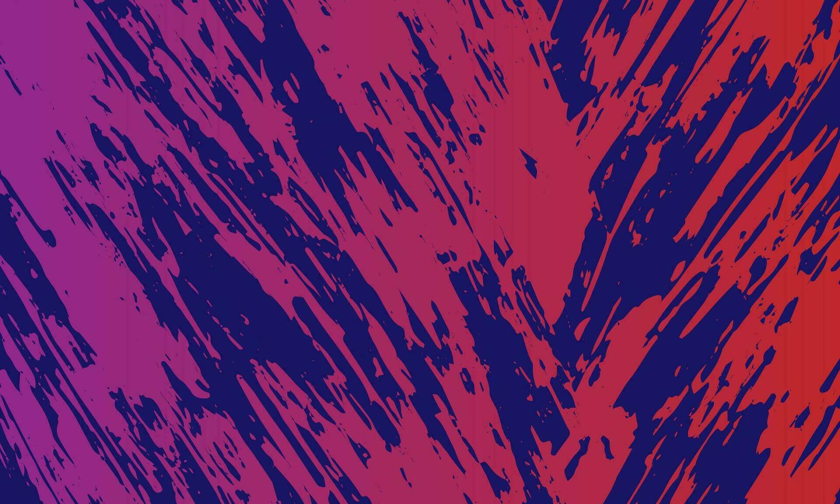 a red and blue abstract background with a brush stroke vector