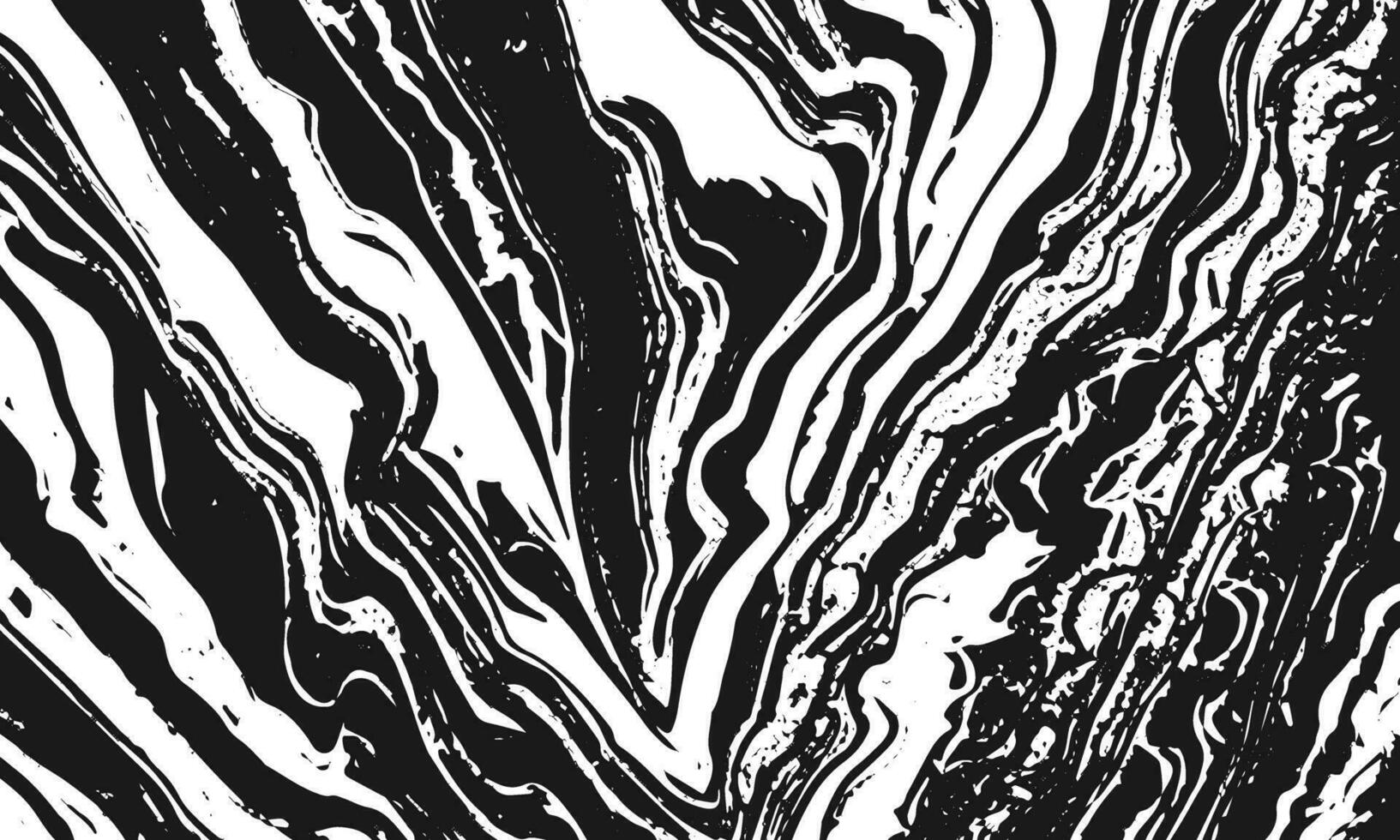 black and white marble texture background vector