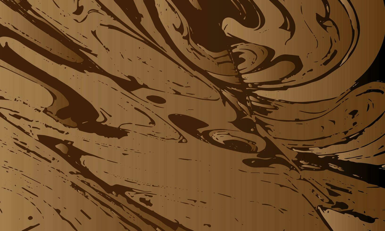 a brown and black background with swirls vector