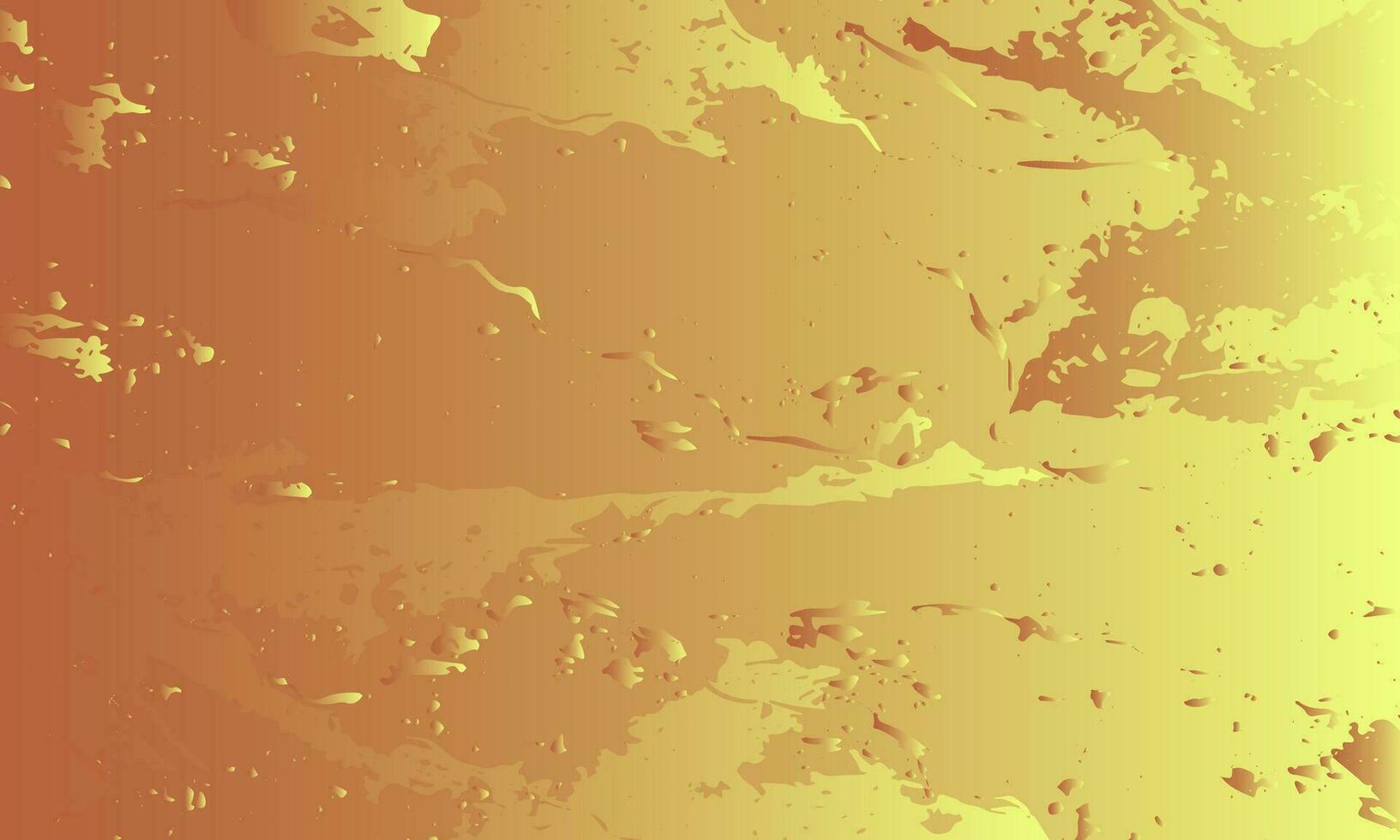 golden paint splatter background with a yellow background vector