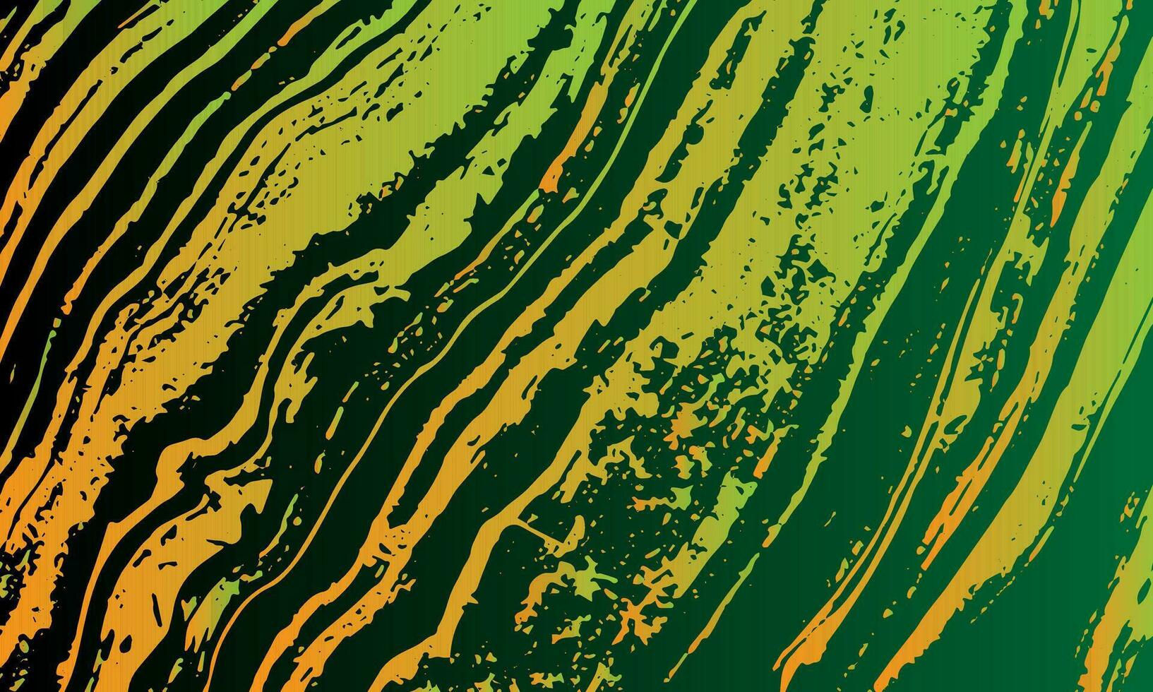 abstract background with green and orange stripes vector