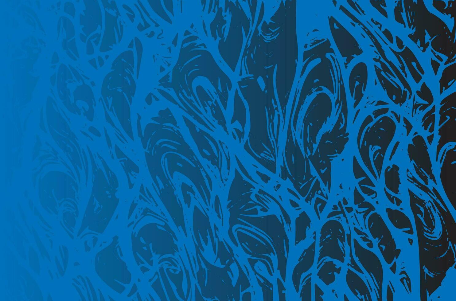 a blue and black background with swirls vector
