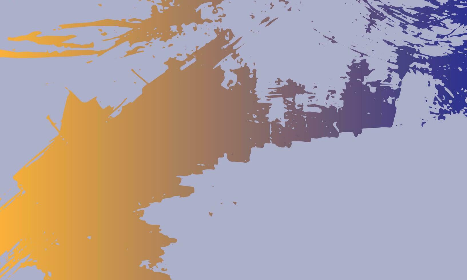 a purple and orange background with a blue and orange paint splatter vector