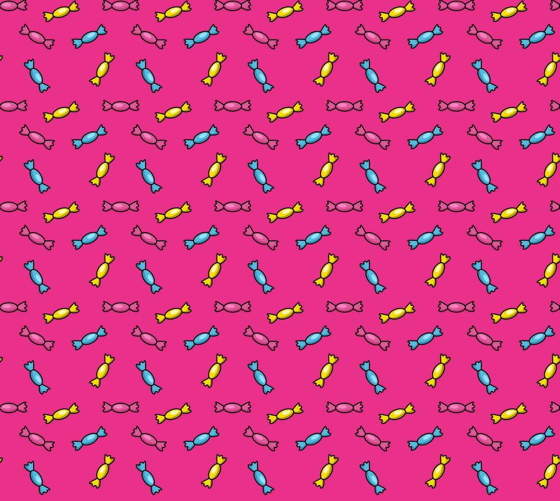 candy pattern background. candy seamless pattern. bonbon. Candy seamless pattern background. vector