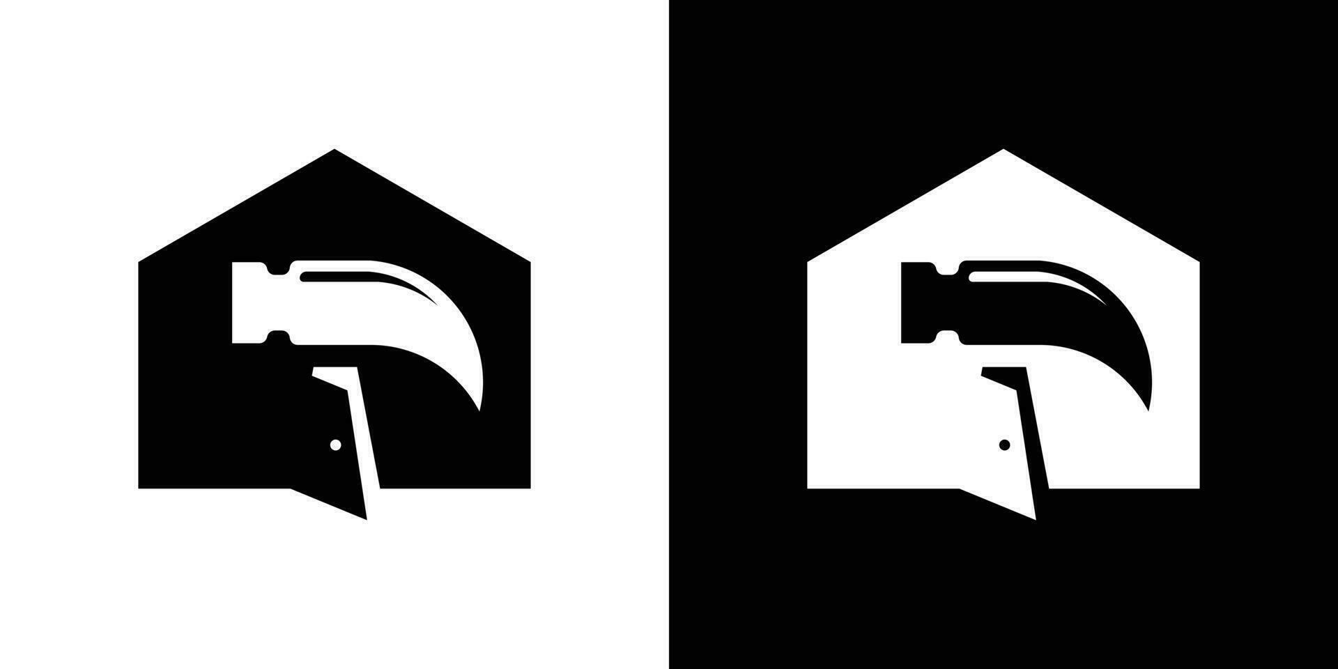 logo design hummer and home icon vector illustration