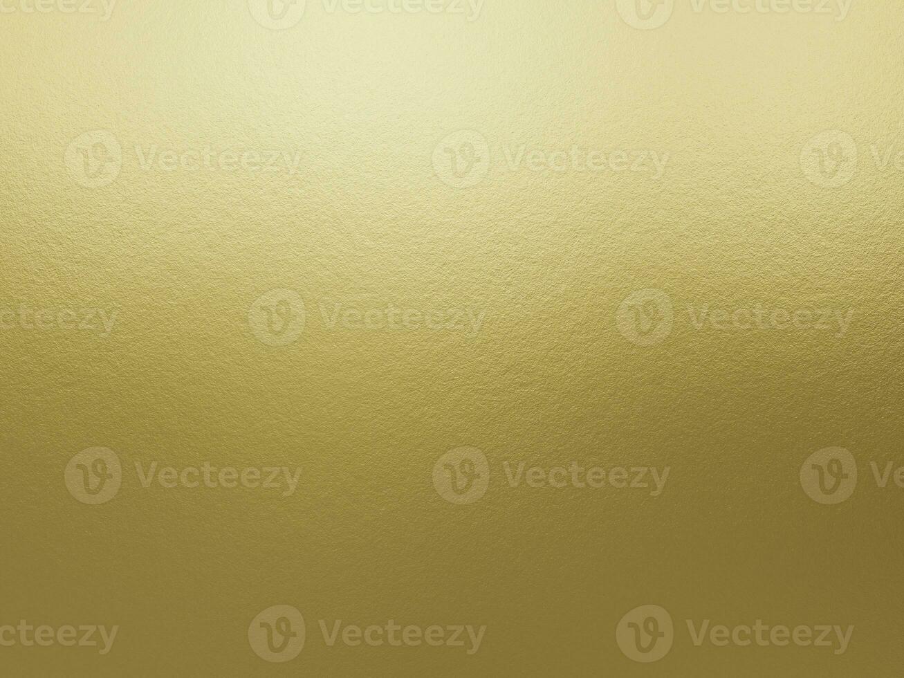 Gold foil background with light reflections photo