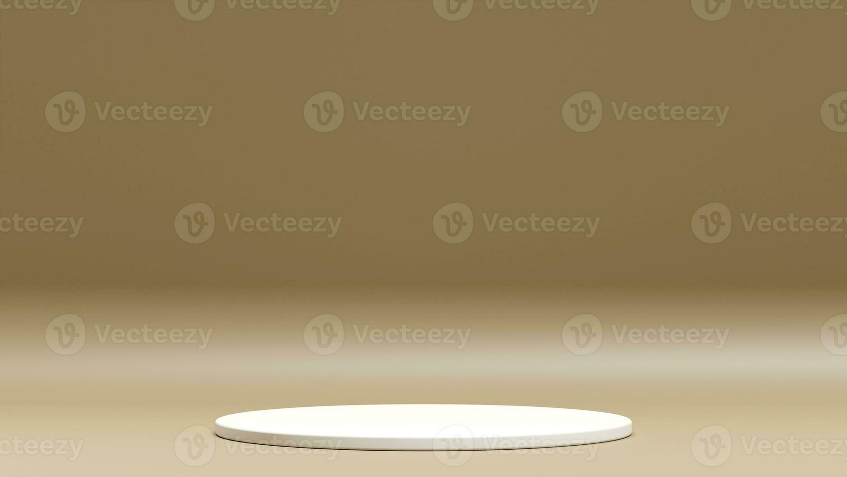 3d display product brown minimal scene with geometric podium platform. cylinder background 3d rendering with podium. stand for cosmetic products. Stage showcase on pedestal 3d brown studio photo