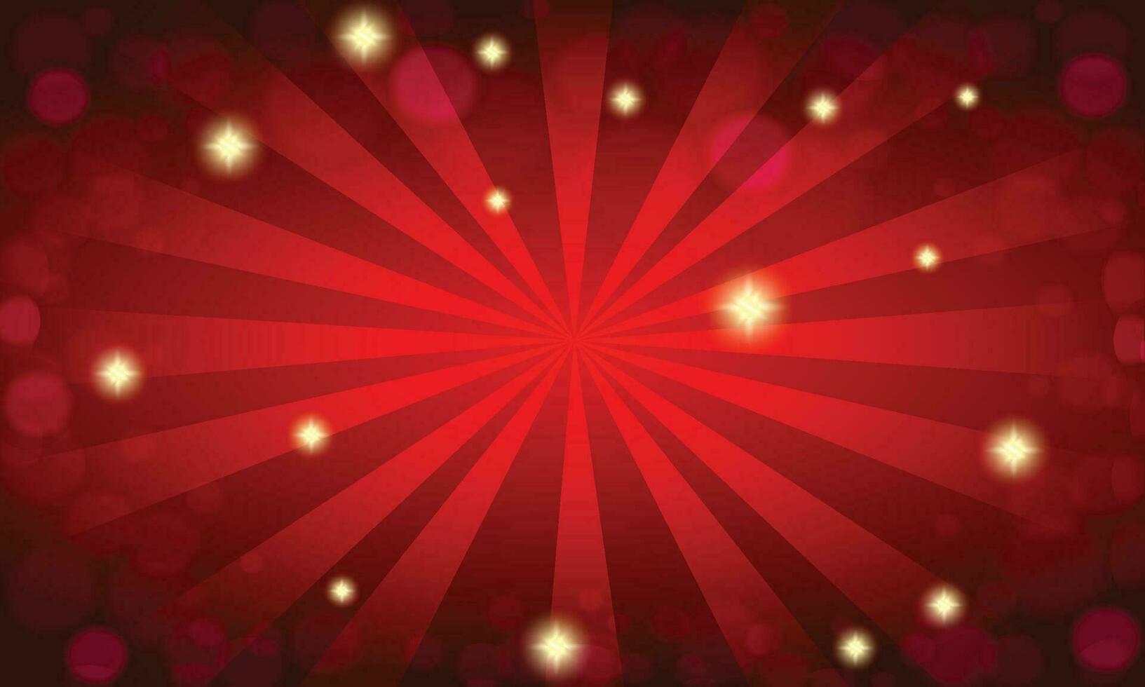 Vector red stars vector background design