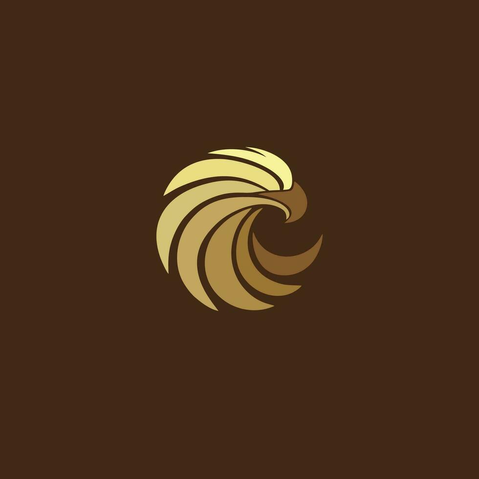 águila logo plantilla vector logo