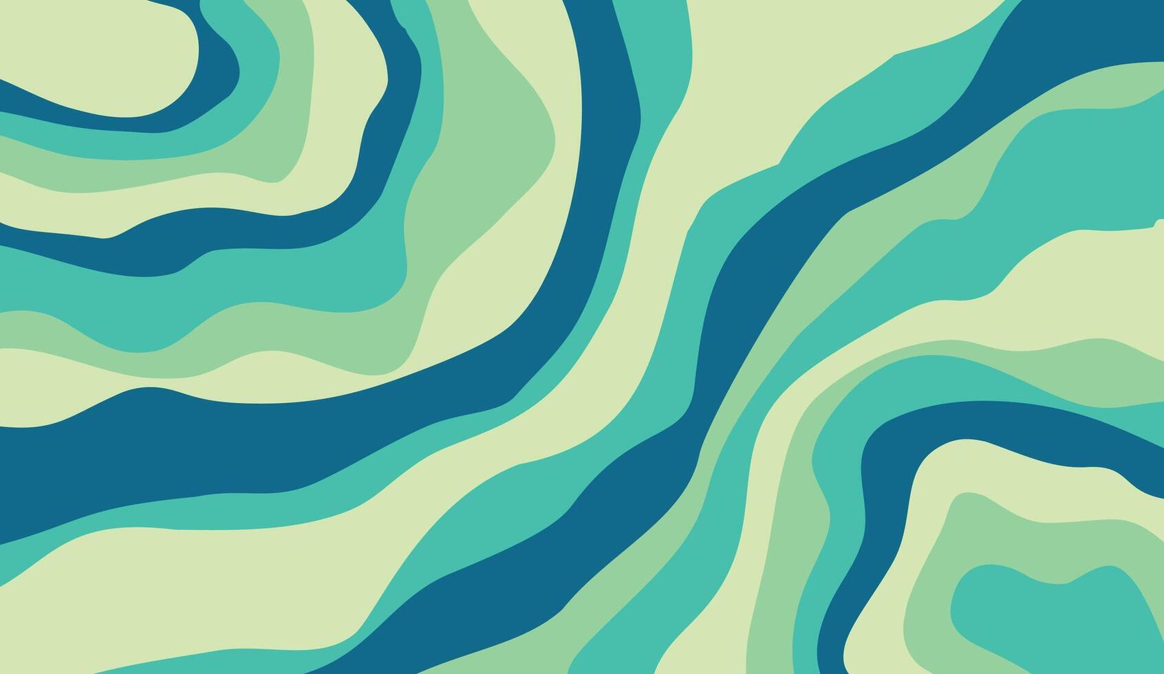 gift wrapping motif design in the shape of water waves vector