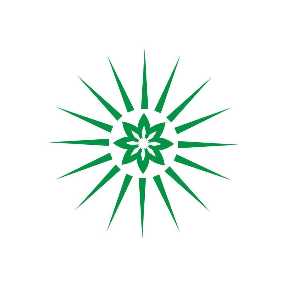 Leaf logo vector template element symbol design