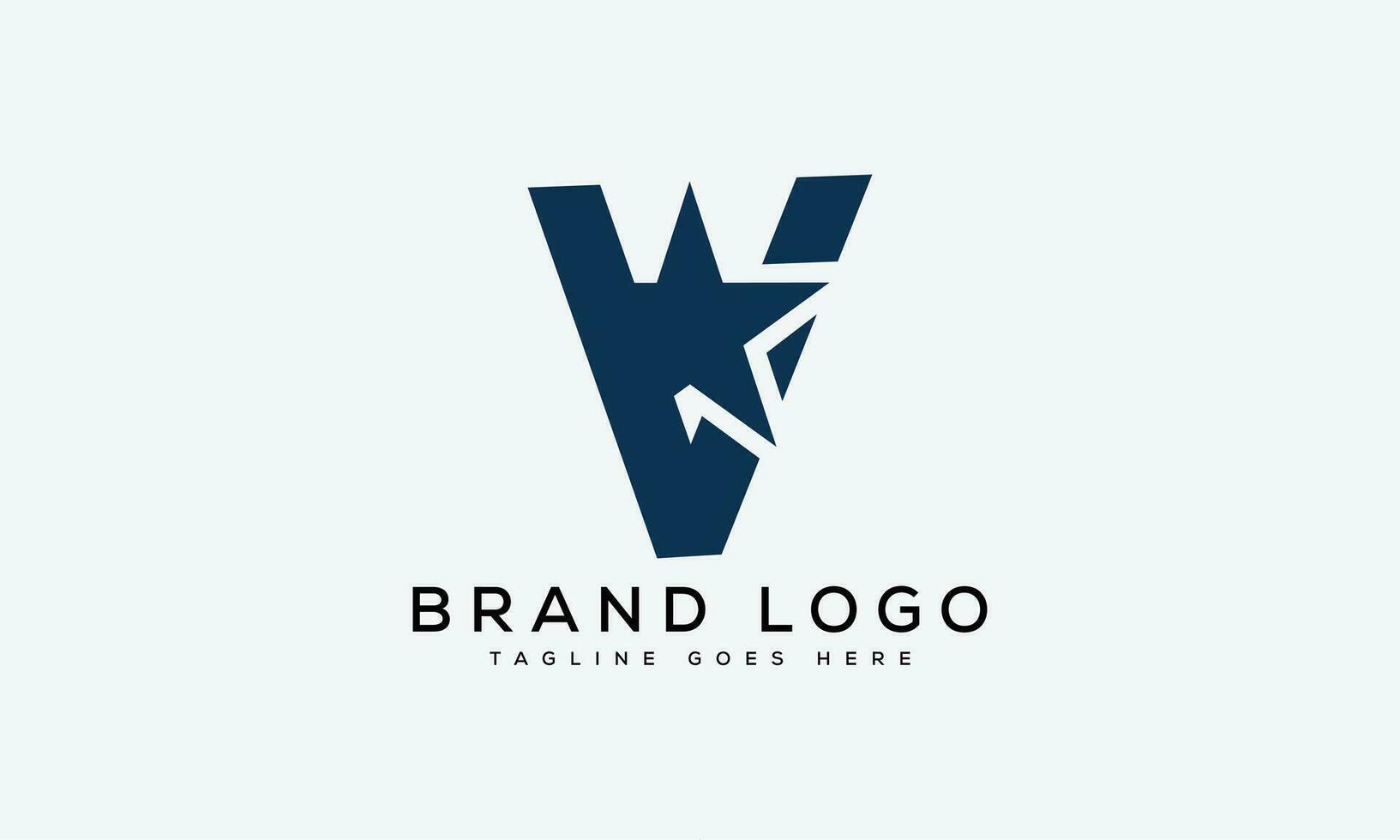 letter V logo design vector template design for brand.