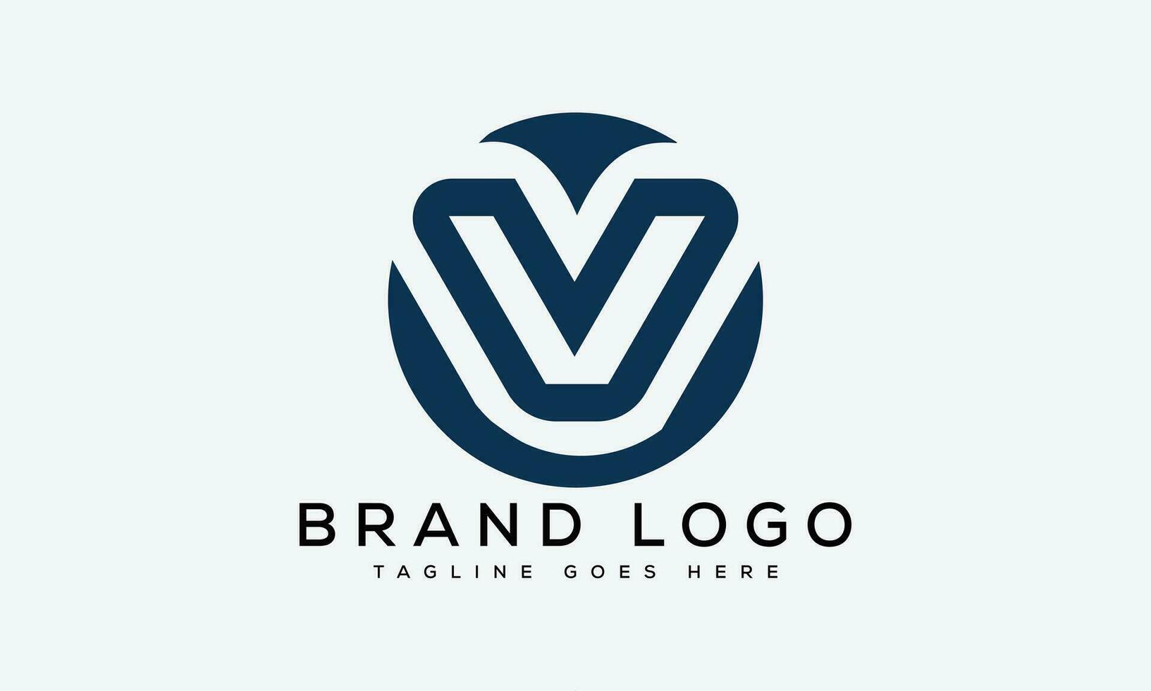 letter V logo design vector template design for brand.