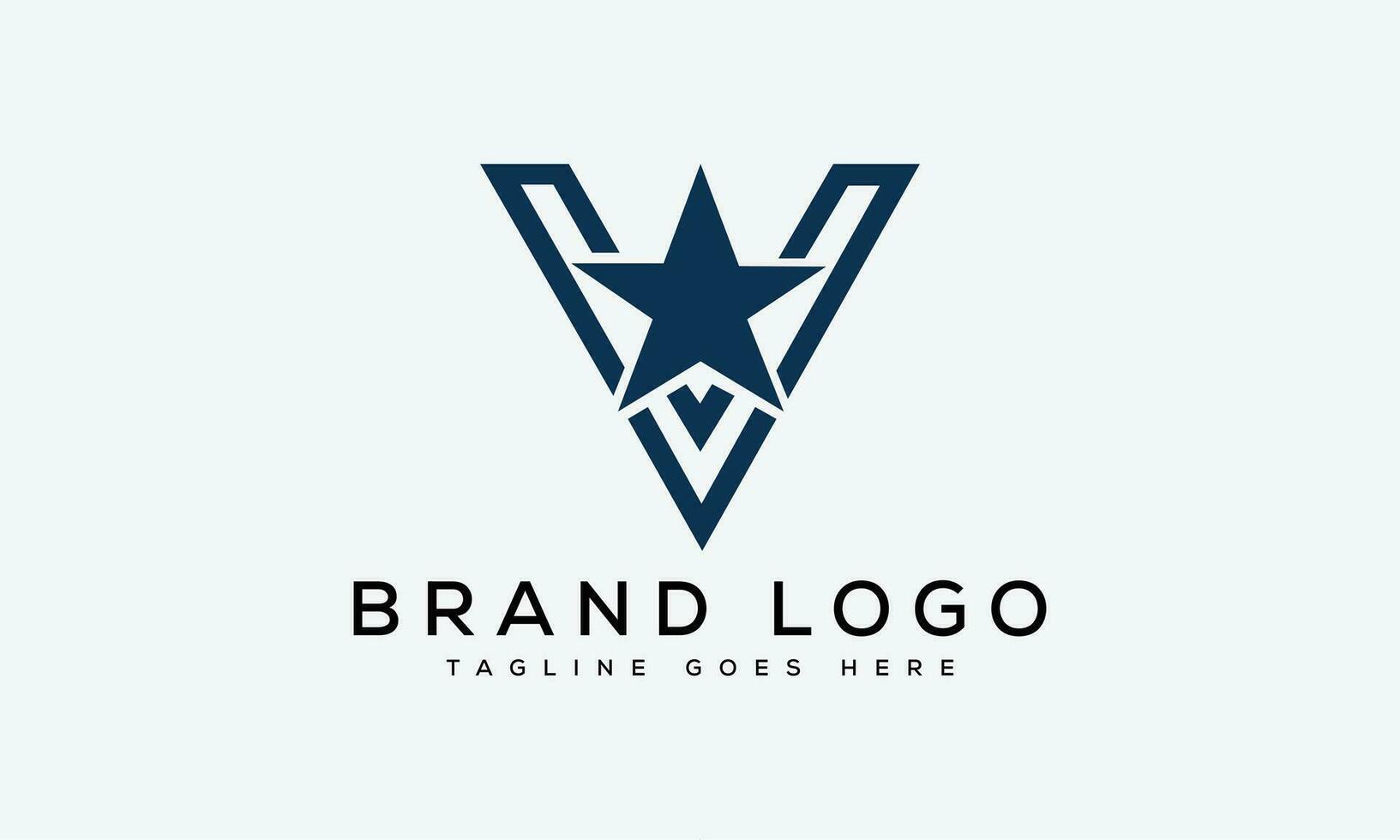 letter V logo design vector template design for brand.