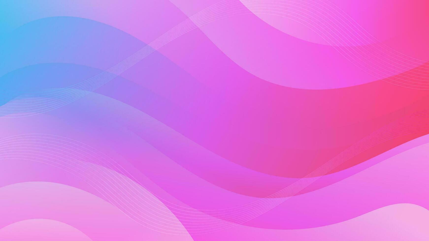 Abstract pink blue Background with Wavy Shapes. flowing and curvy shapes. This asset is suitable for website backgrounds, flyers, posters, and digital art projects. vector
