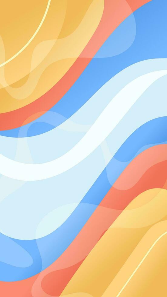 Abstract background colorful  with wavy lines and gradients is a versatile asset suitable for various design projects such as websites, presentations, print materials, social media posts vector