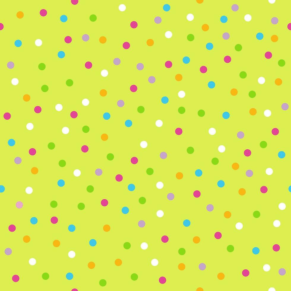 Celebration Colorful Confetti, Seamless pattern vector