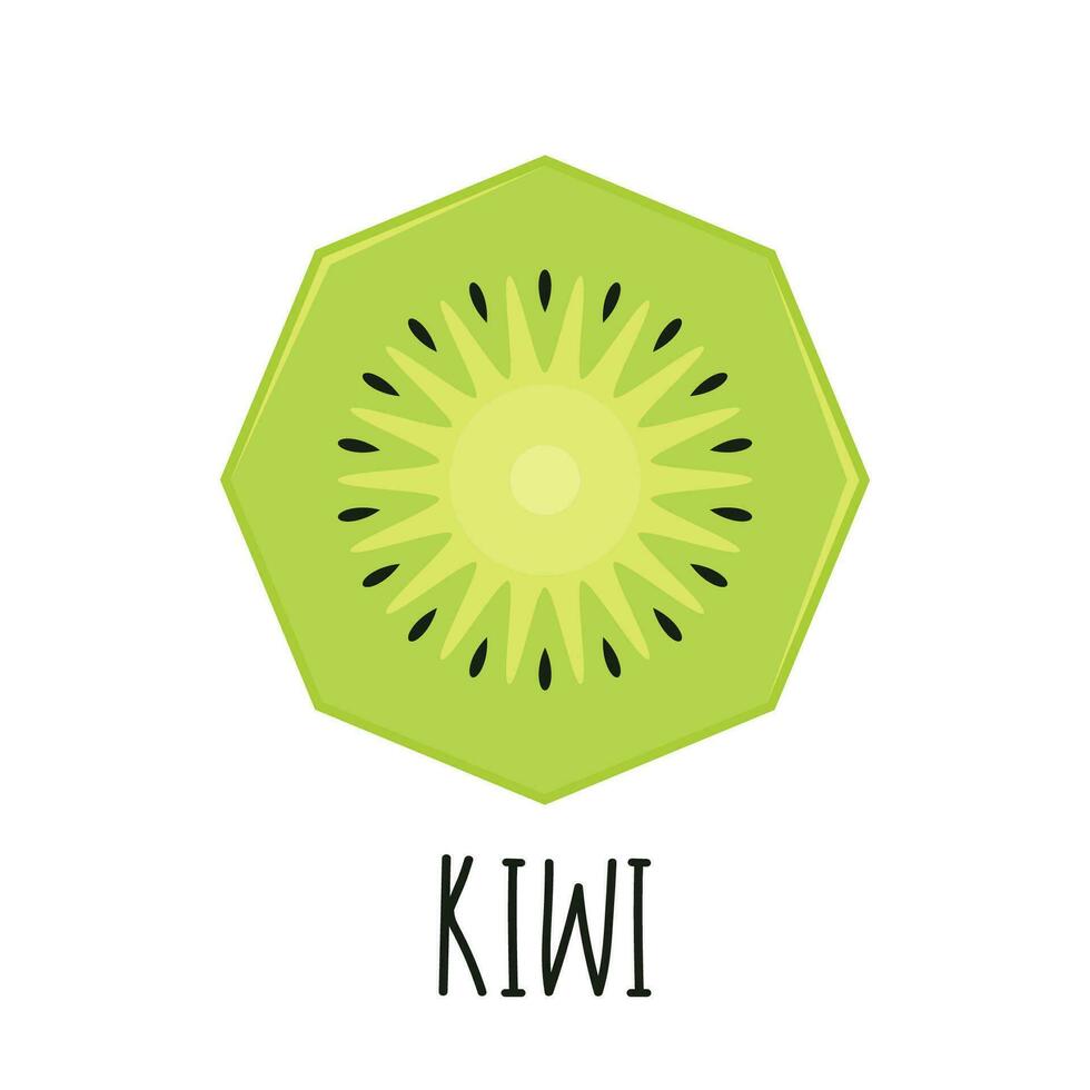 Kiwi icon vector. symbol. logo design. Kiwi isolated on white background. vector