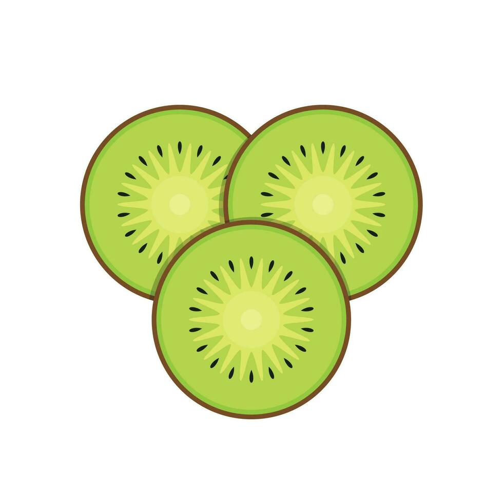 Kiwi Logo Icon Design Vector: vector de stock (libre de regalías)  1484277524