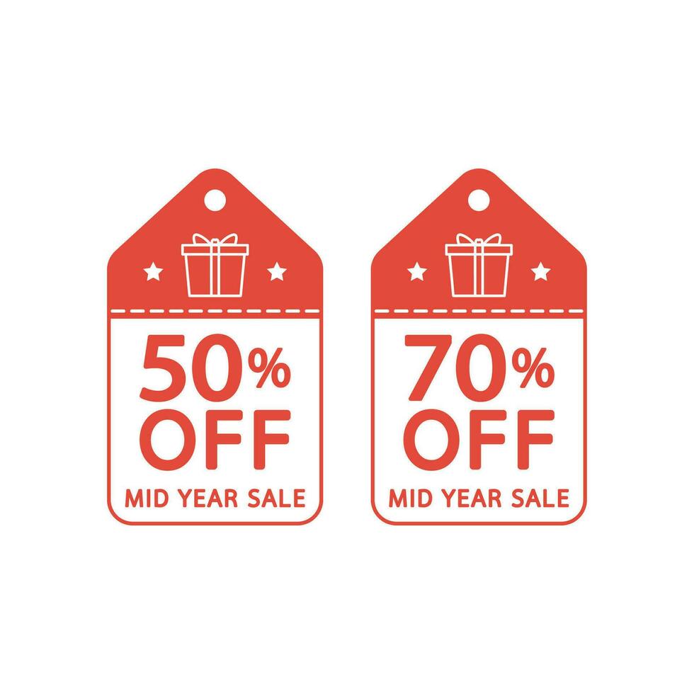 Sale tag vector. Merry Christmas sale tag vector. vector