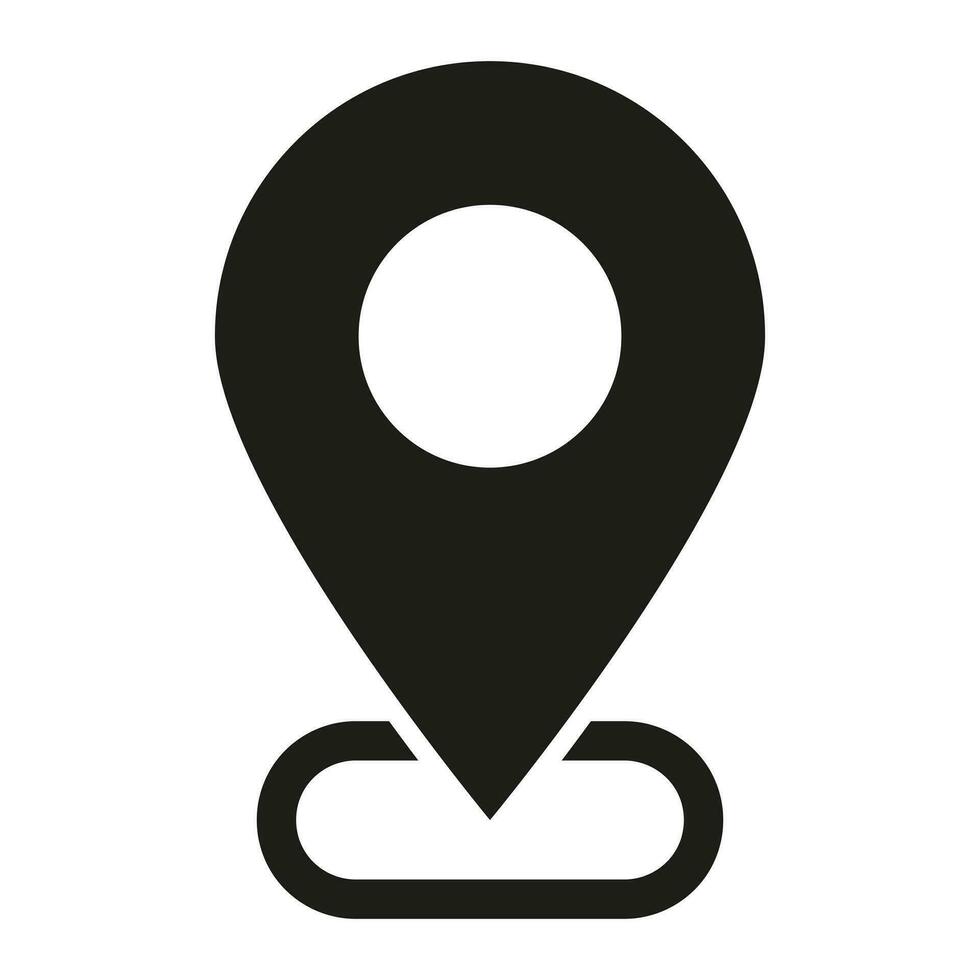 Maps pin. Location map icon. vector