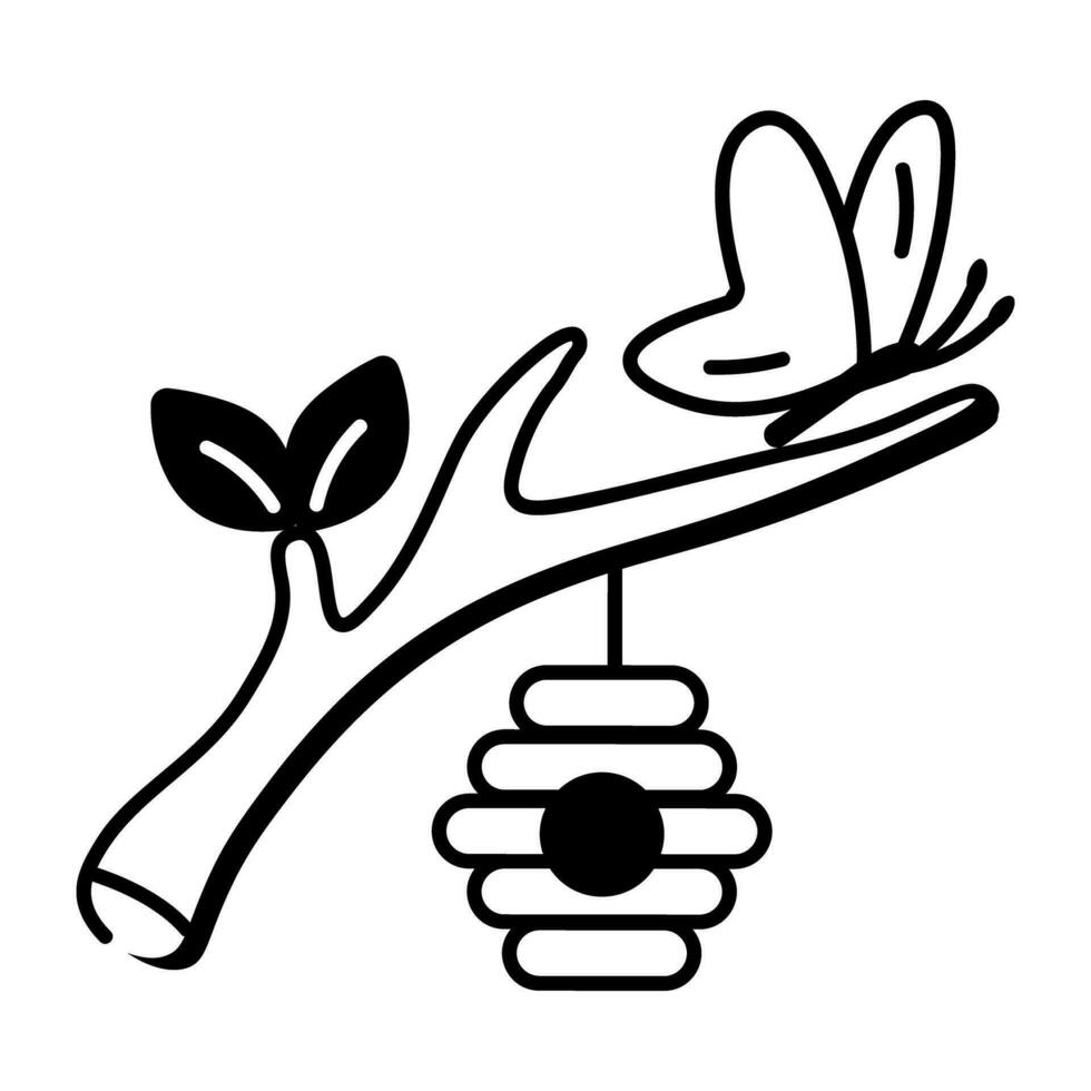 Biological Research Linear Icon vector