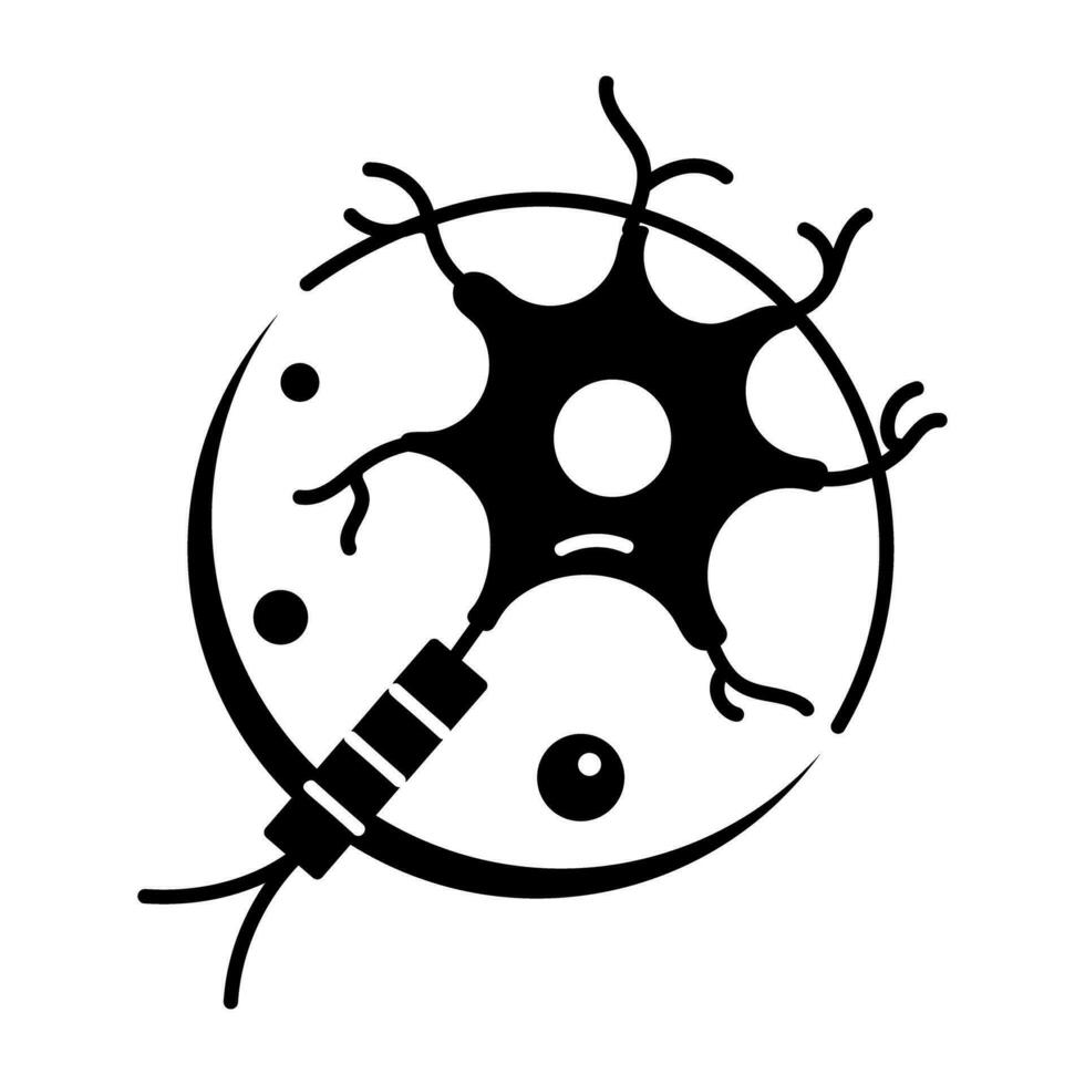 Biological Research Linear Icon vector