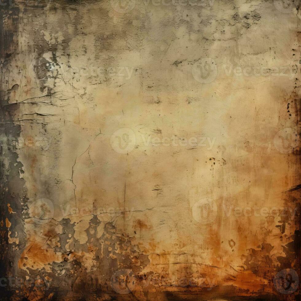 AI generated Grunge background with space for text or image, grunge texture. Generative ai. photo