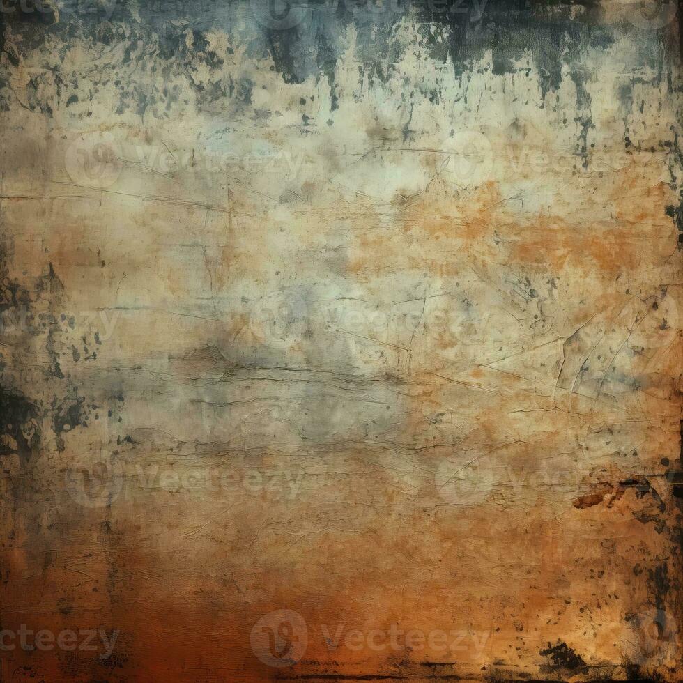 AI generated Grunge background with space for text or image, grunge texture. Generative ai. photo