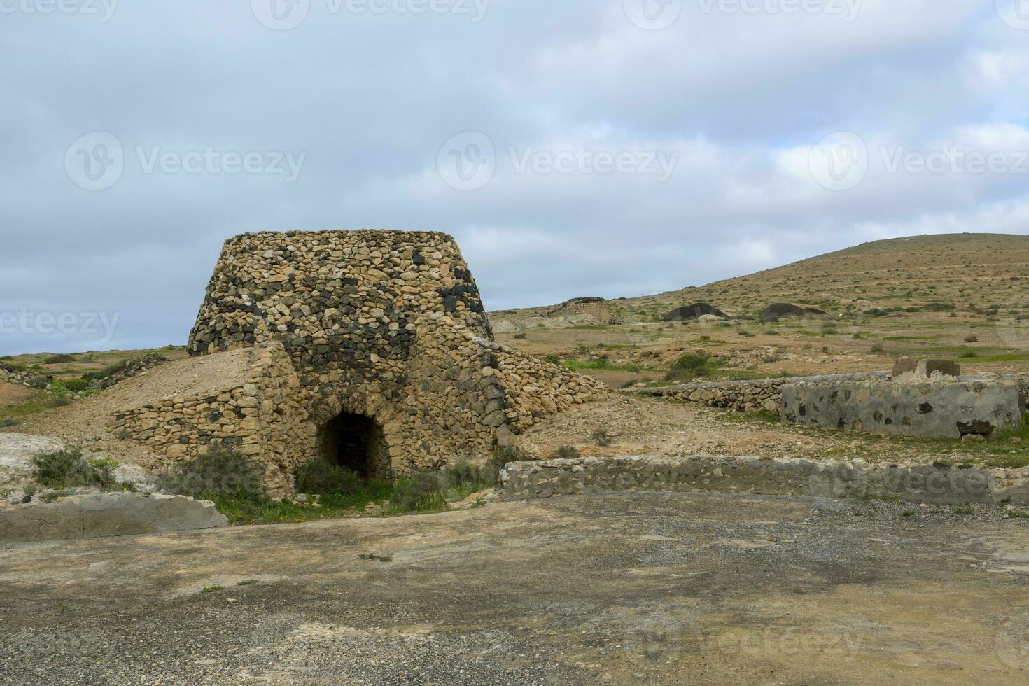 View on Caleras de Teguise on Lanzarote, Canary Islands photo