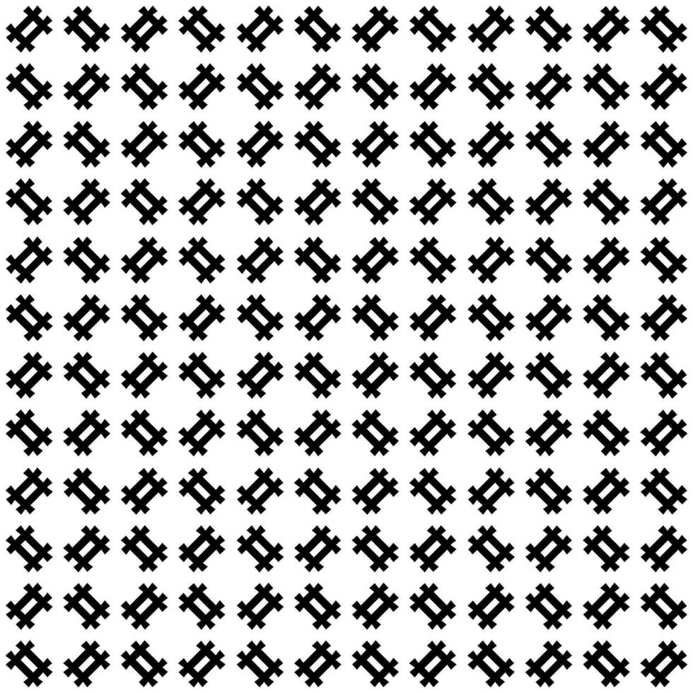 Black and white seamless abstract pattern. Background and backdrop. Grayscale ornamental design. vector