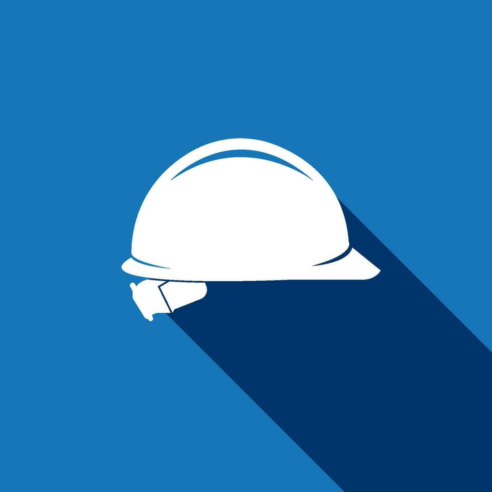 icono de casco de construcción vector