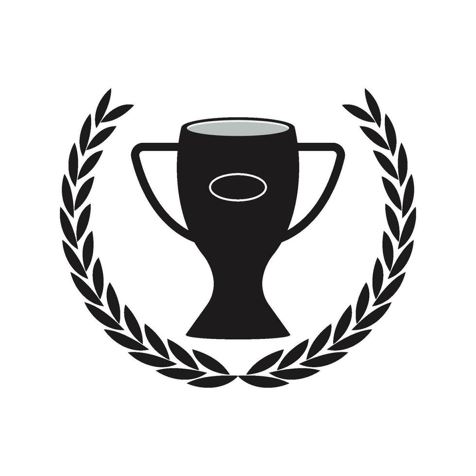 Trophy icon design vector