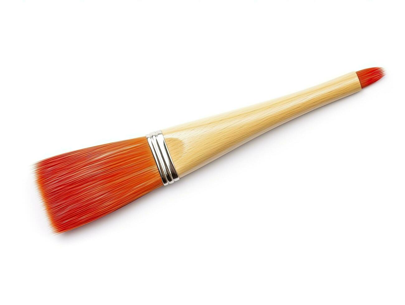 AI generated Paintbrush isolated white background. AI Generated photo