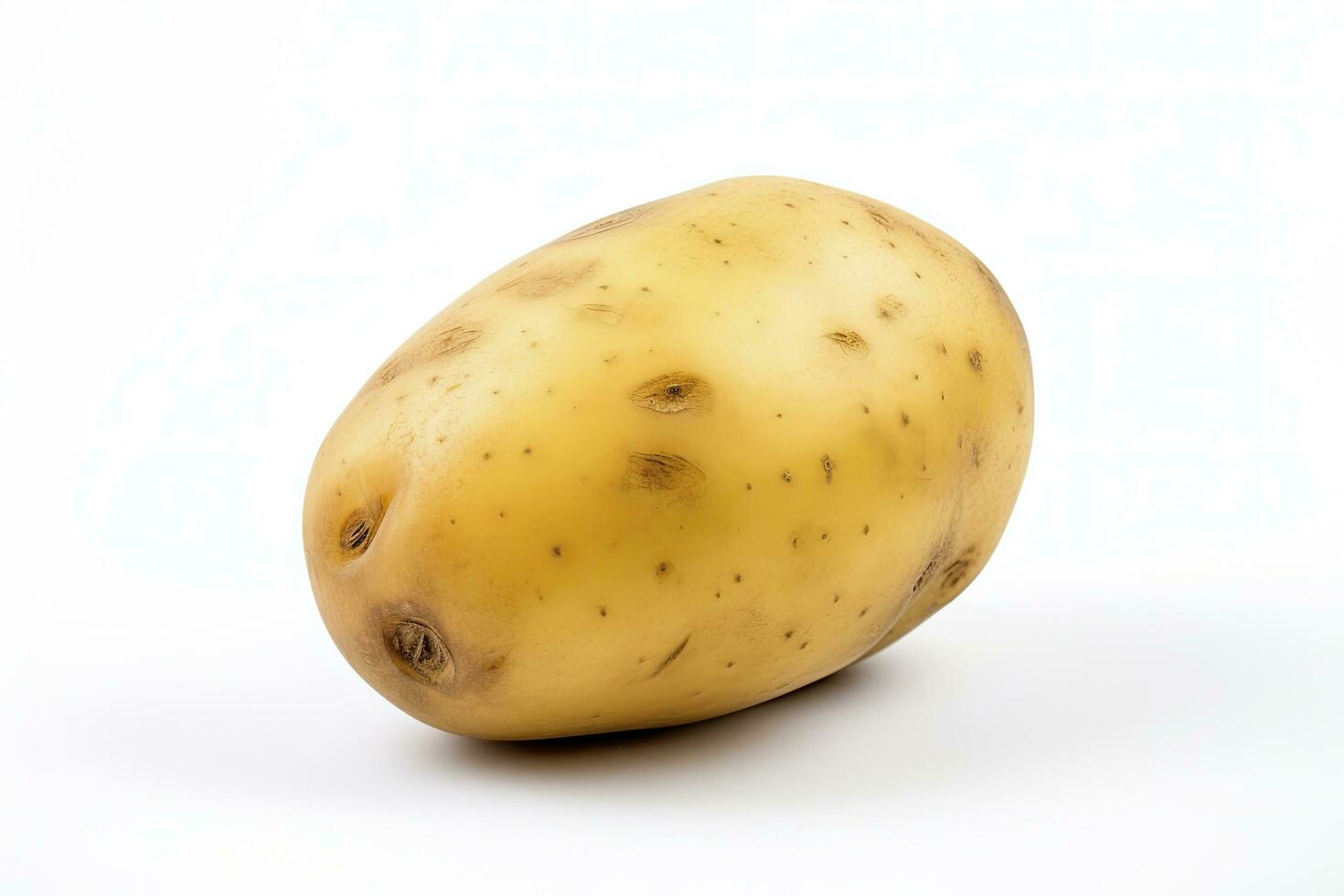 AI generated Potato isolated on white background. AI Generated photo