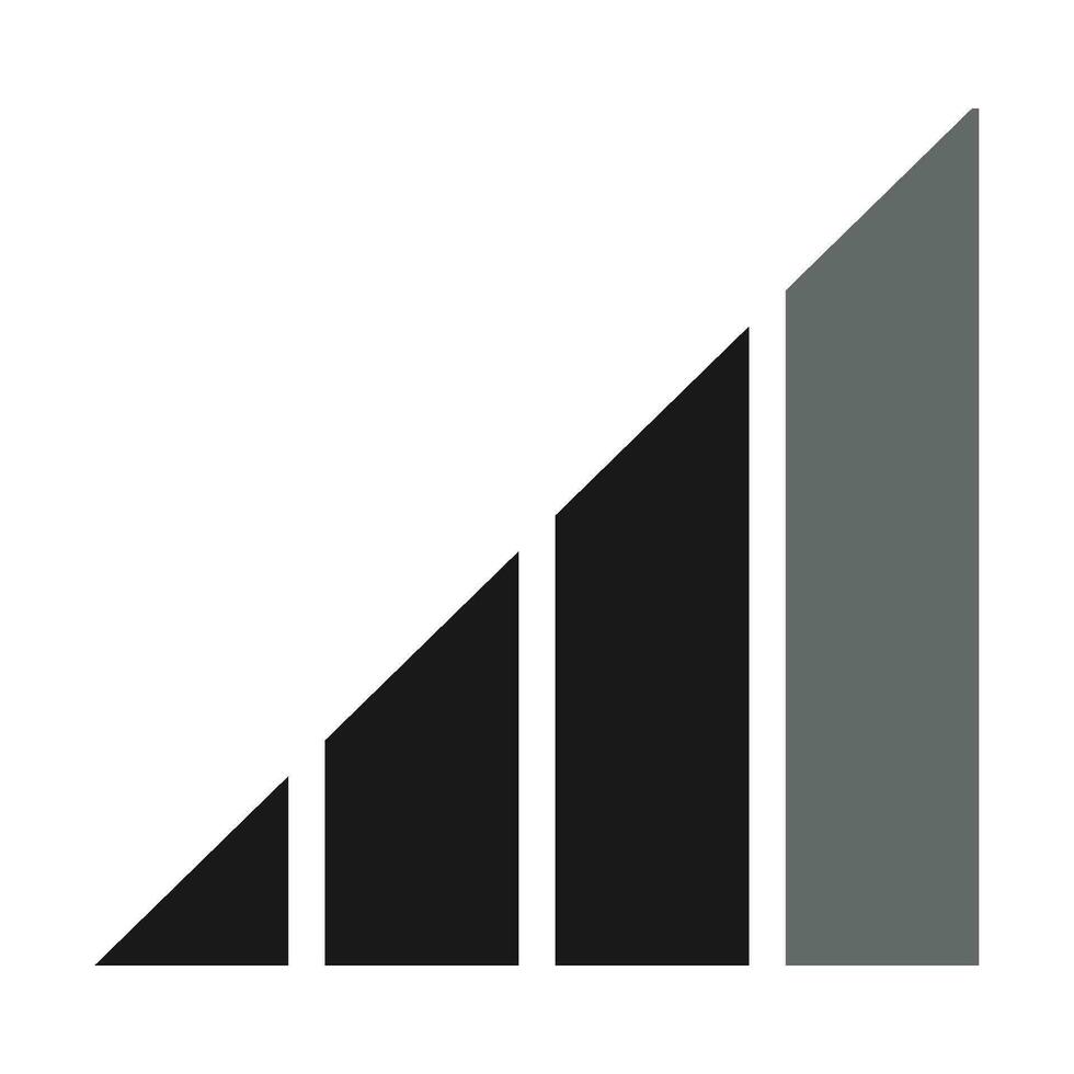 cellular signal icon vector