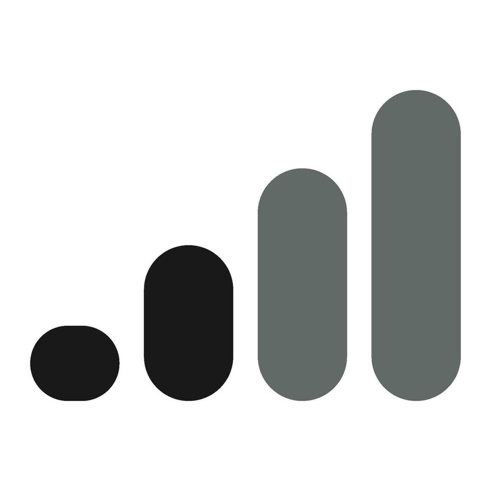 cellular signal icon vector