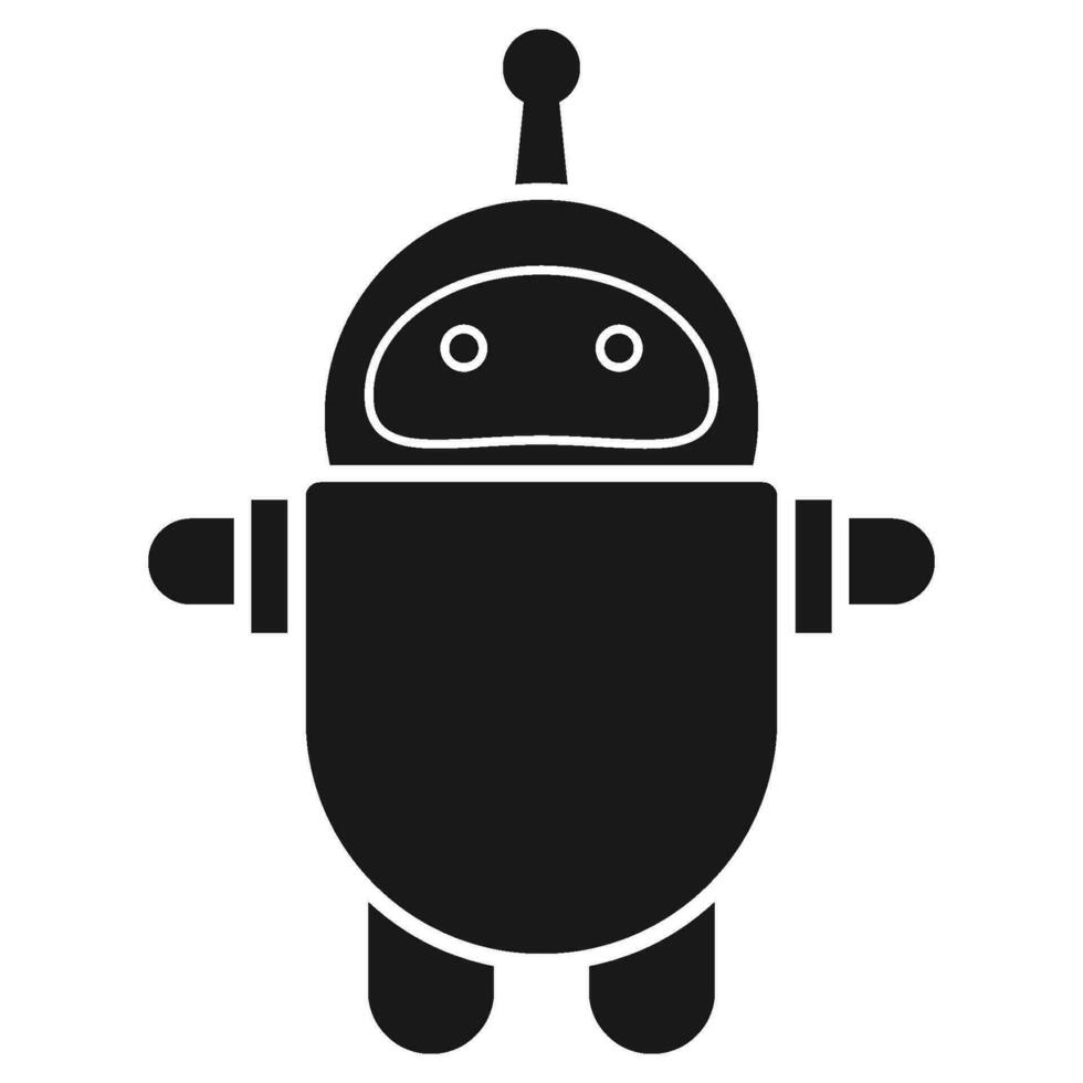robot icon vector
