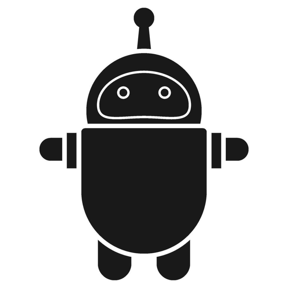 vector icono de robot