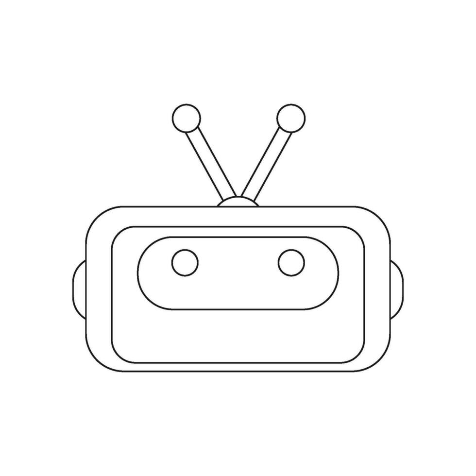 robot icon vector